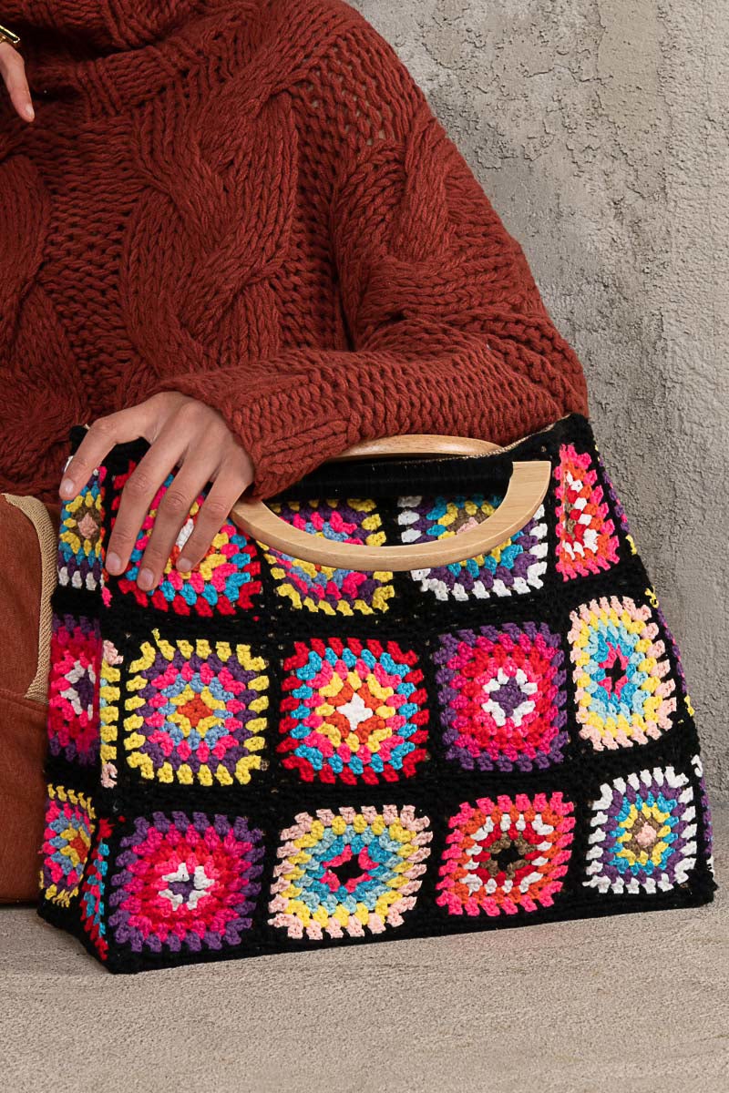 POL Crochet Handbag