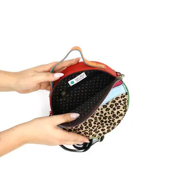 Hera Leopard Print Crossbody Bag