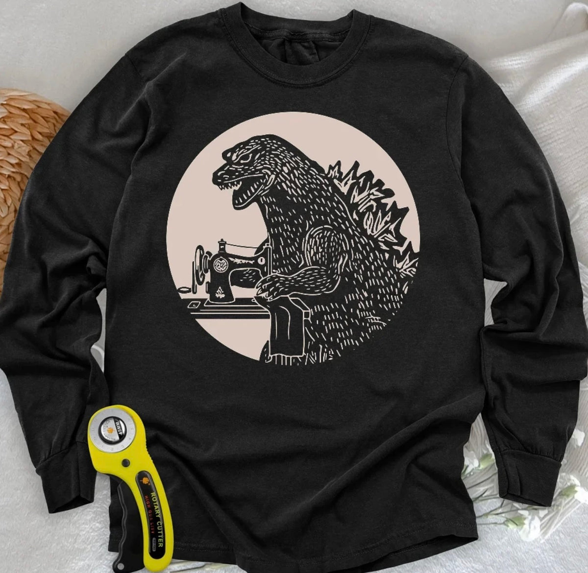Quiltzilla Long Sleeve T-Shirt