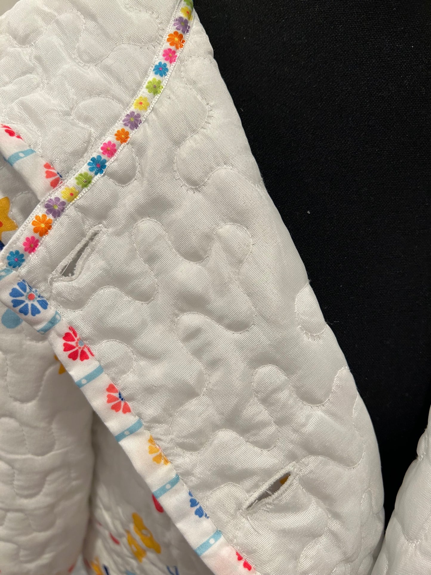 Quilted Jacket - Floral Russian Dolls