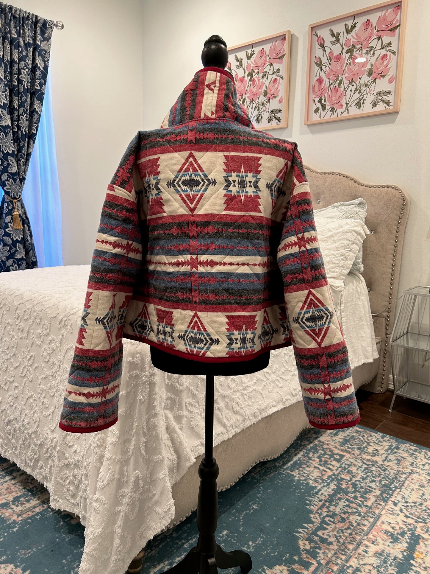 Quilted Jacket - Southwest Bomber Style