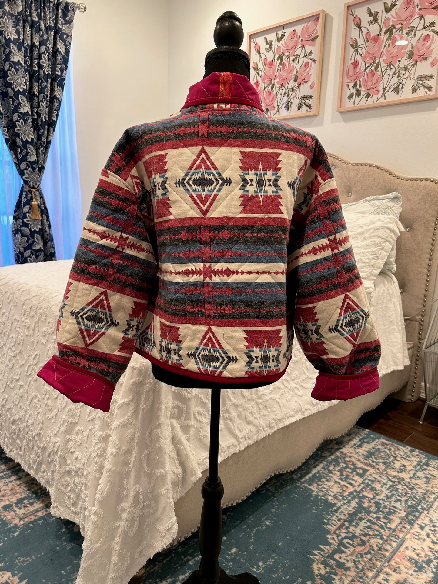 Quilted Jacket - Southwest Bomber Style