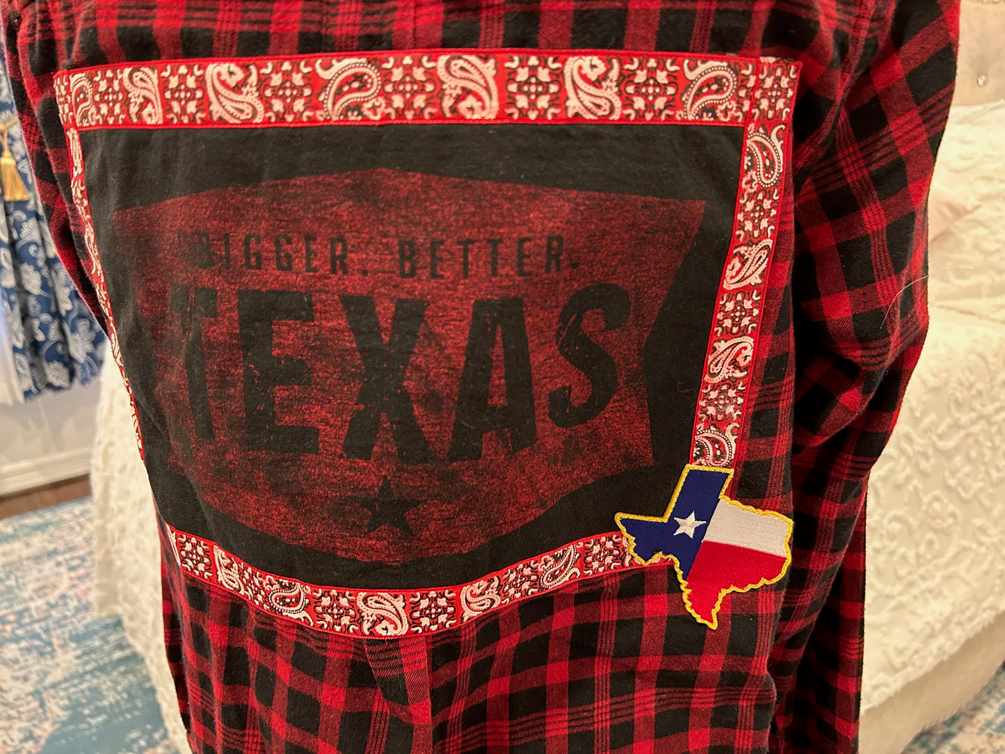Redesigned Flannels - Bigger. Better. Texas.