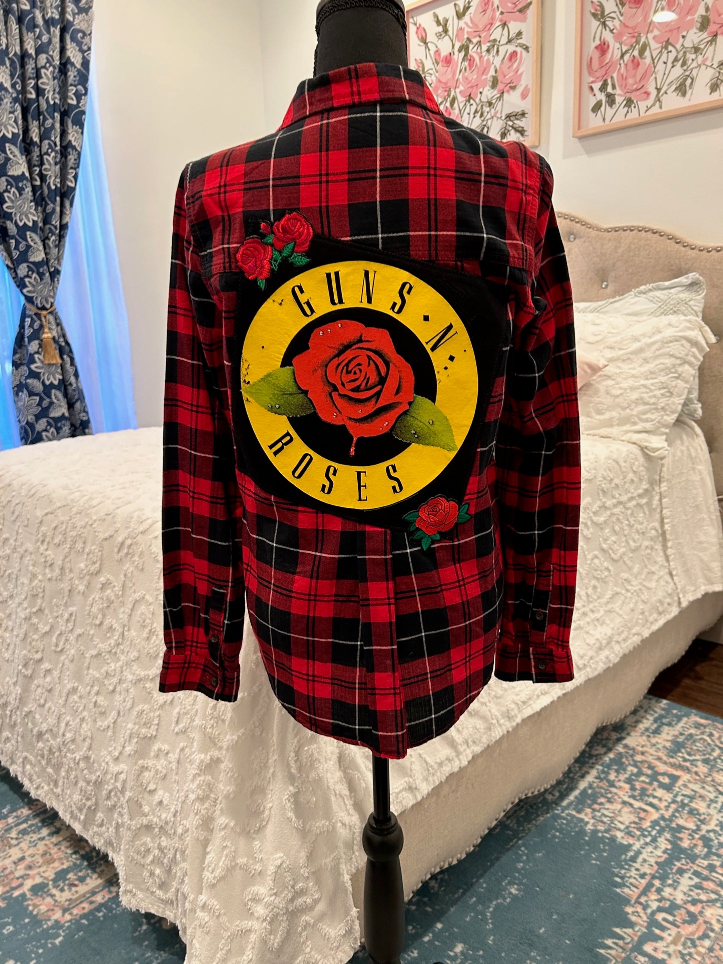 Redesigned Flannels - Guns and Roses