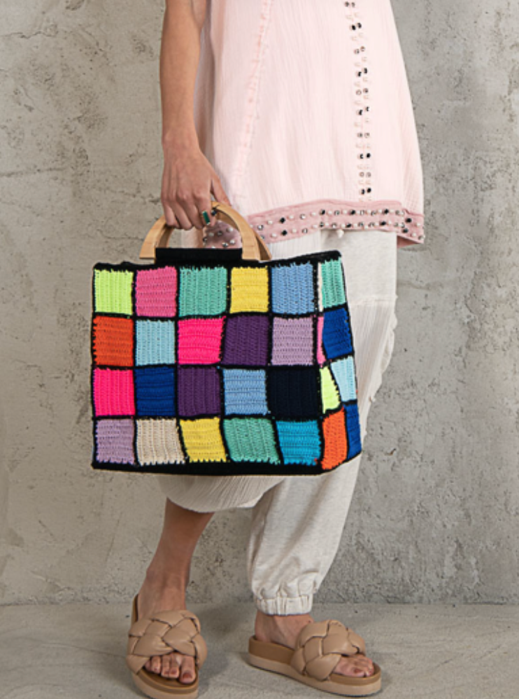 POL Crochet Handbag