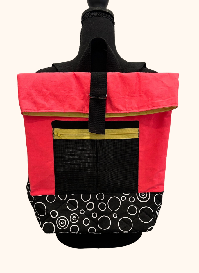 Neon Pink and Yellow Range Backpack