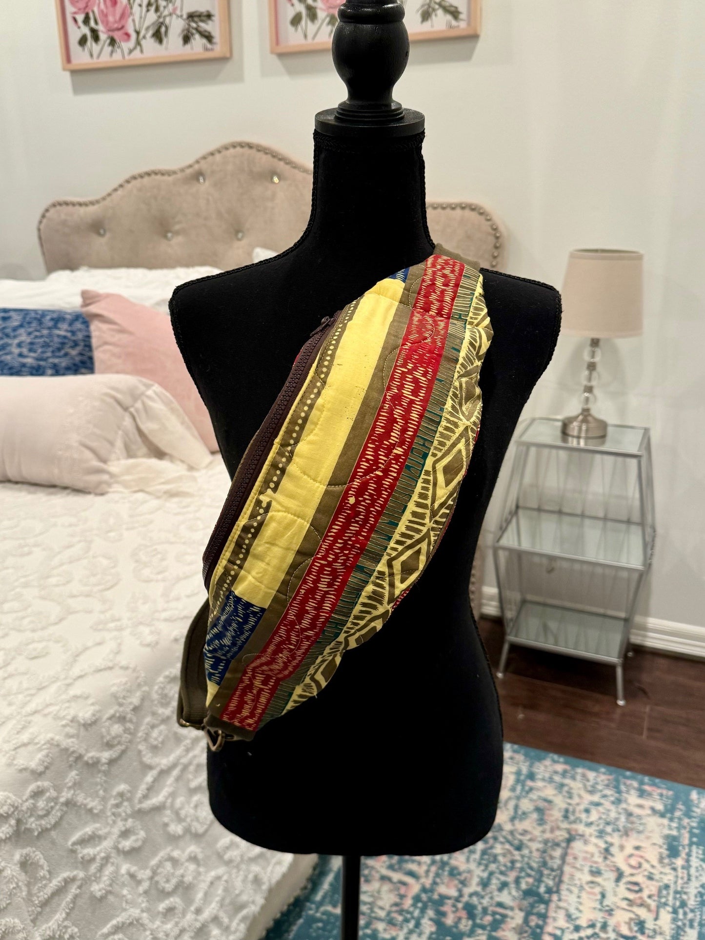 Quilted Chic - Tribal Quilt Fanny Pack
