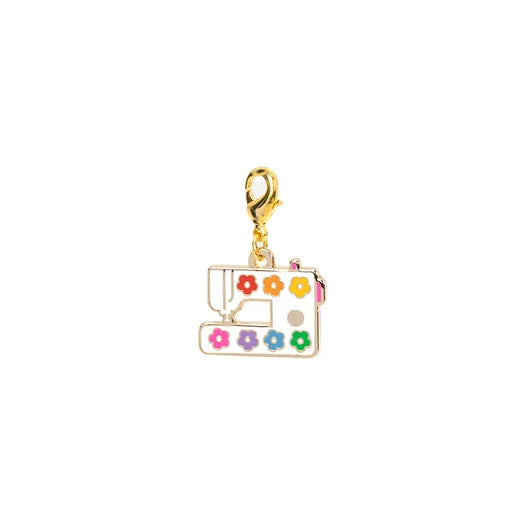 Sewing Machine Zipper Charm Sarah Hearts
