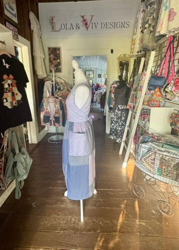 Paatchwork Wrap Apron/Dress