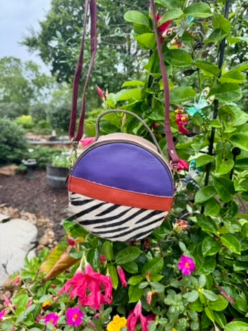 Hera Zebra Print Crossbody Bag