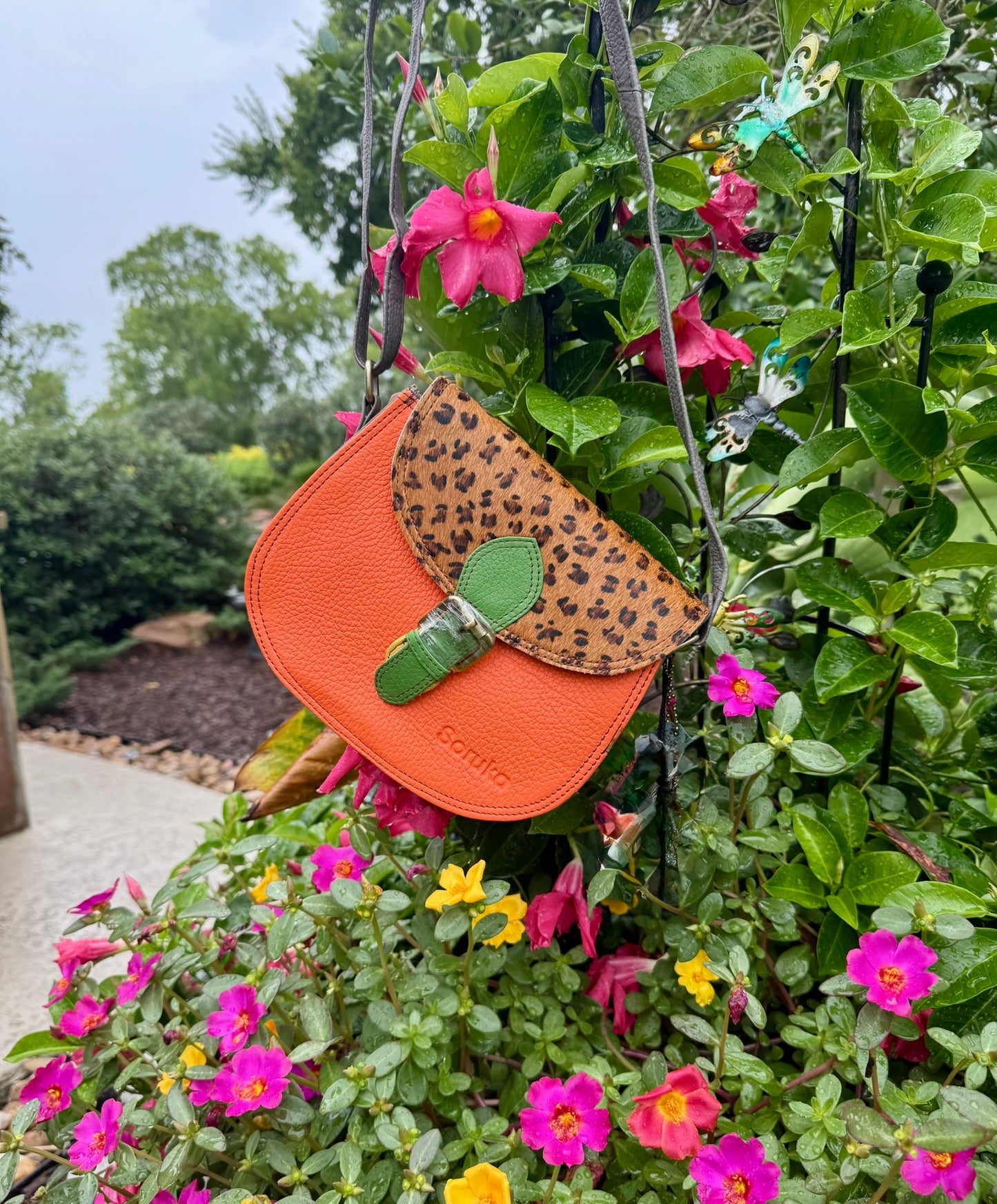Orange Ally Crossbody Bag