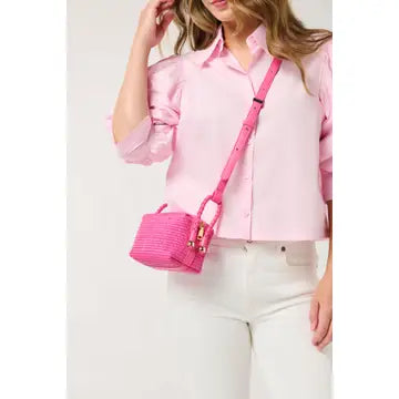 Gina Crossbody Bag in Pink