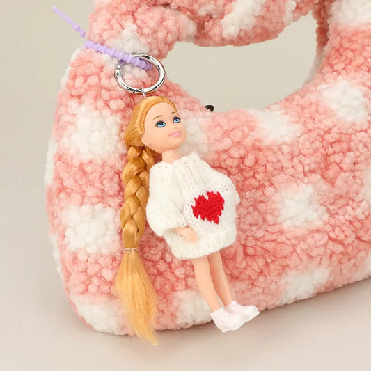 Doll Keychain Bag Charm