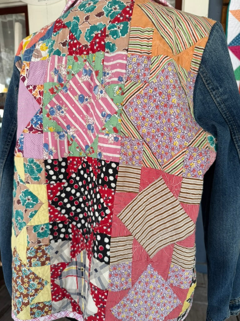 Quilted Jacket - Quilts and Denim
