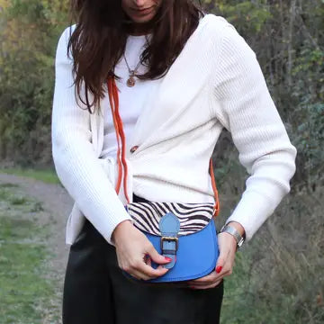 Blue Ally Crossbody Bag