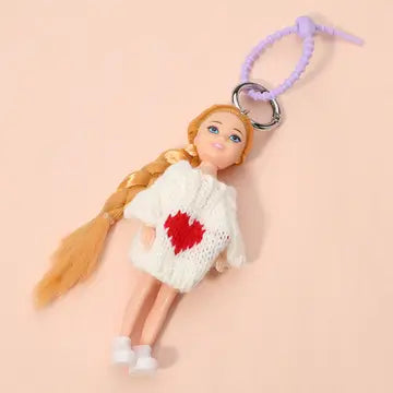 Doll Keychain Bag Charm