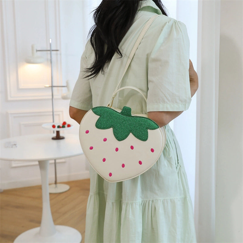 Off-White Kawaii Strawberry Crossbody Bag