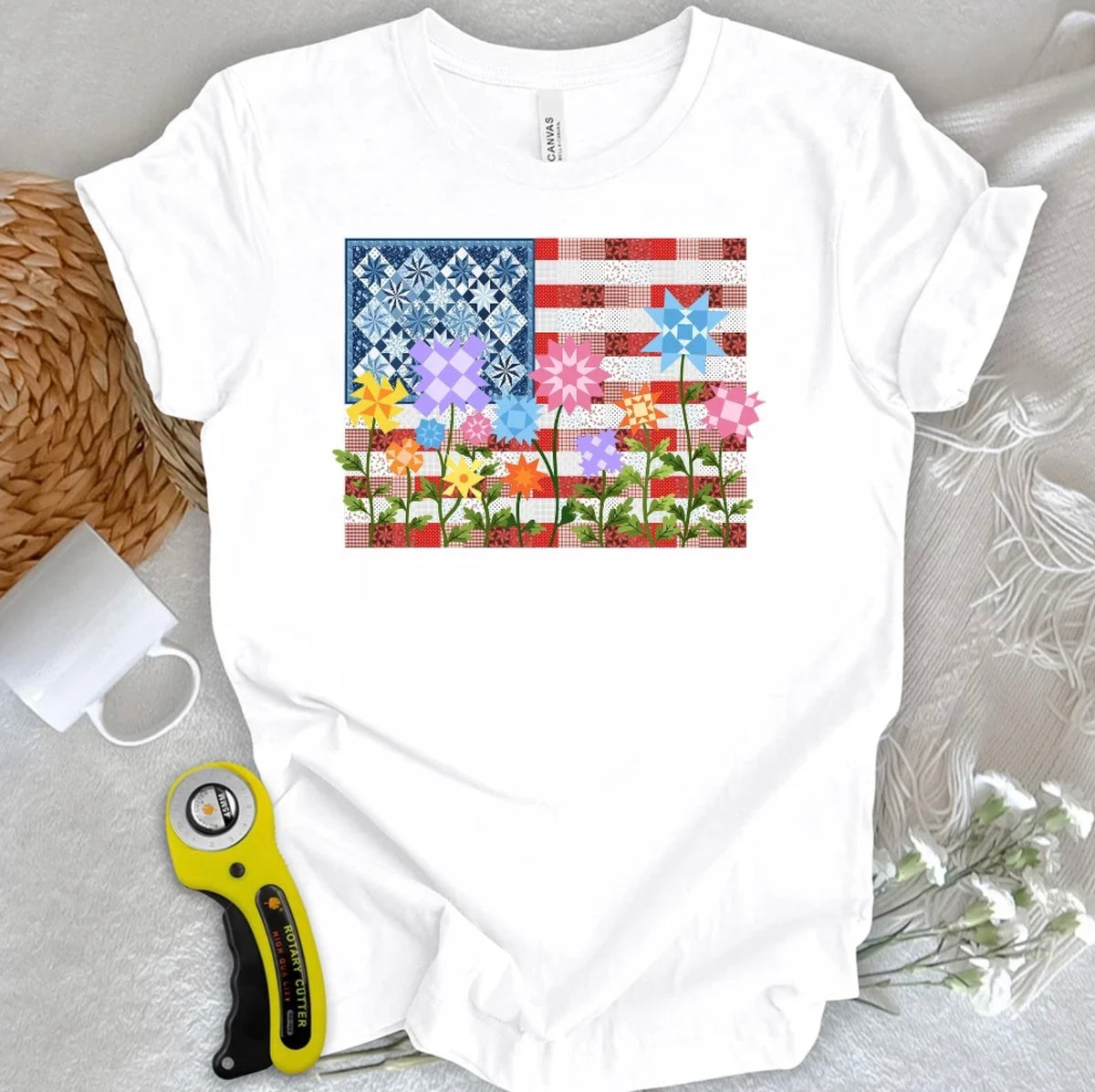 Stars, Stripes, & Stitches T-shirt