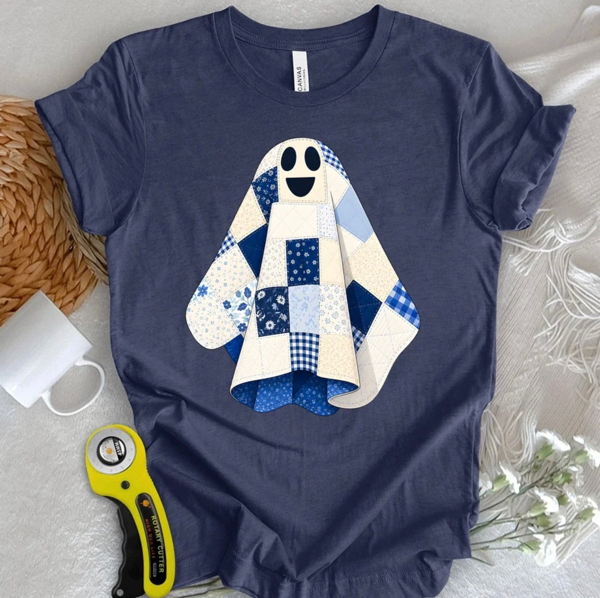 The Little Quilted Ghost T-Shirt