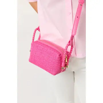 Gina Crossbody Bag in Pink