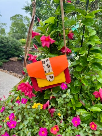 Red Grace Reversible Loop · Crossbody Bag
