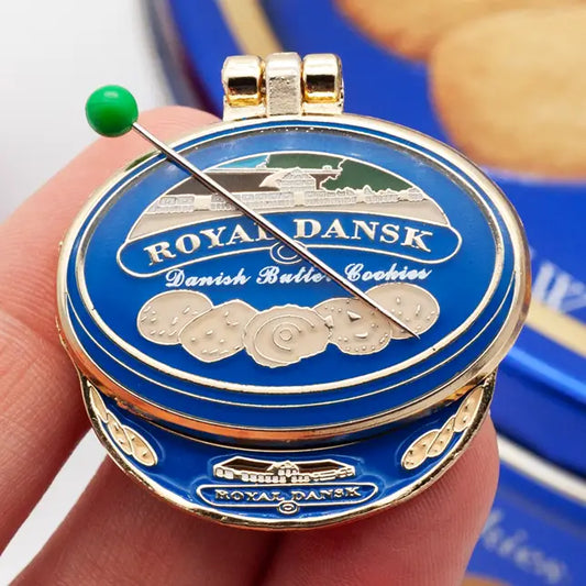 Grandma's "Tin" Sewing Kit Needle Minder