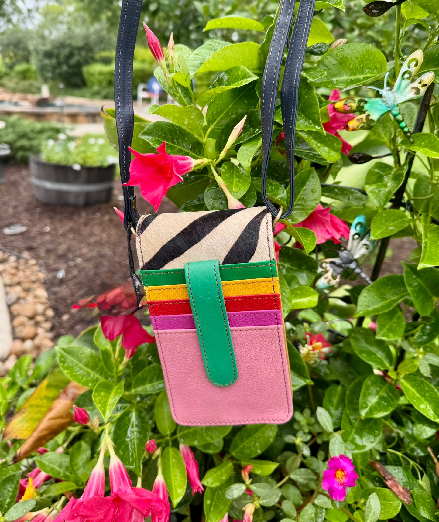 Orange Miley Phone Crossbody Bag