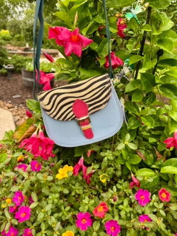Blue Ally Crossbody Bag