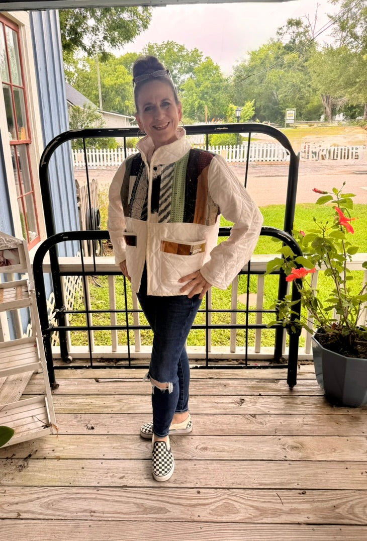 Tim Holtz Quilted Jacket
