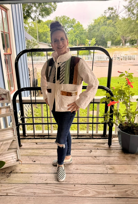 Tim Holtz Quilted Jacket