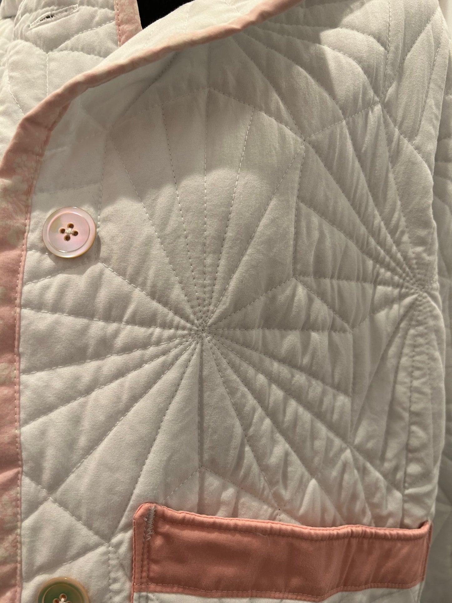 Quilted Jacket - Vintage Sewing Machine