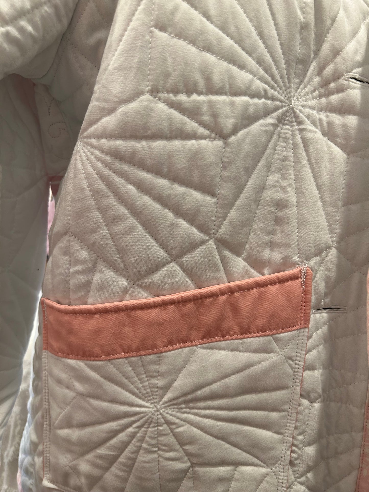 Quilted Jacket - Vintage Sewing Machine