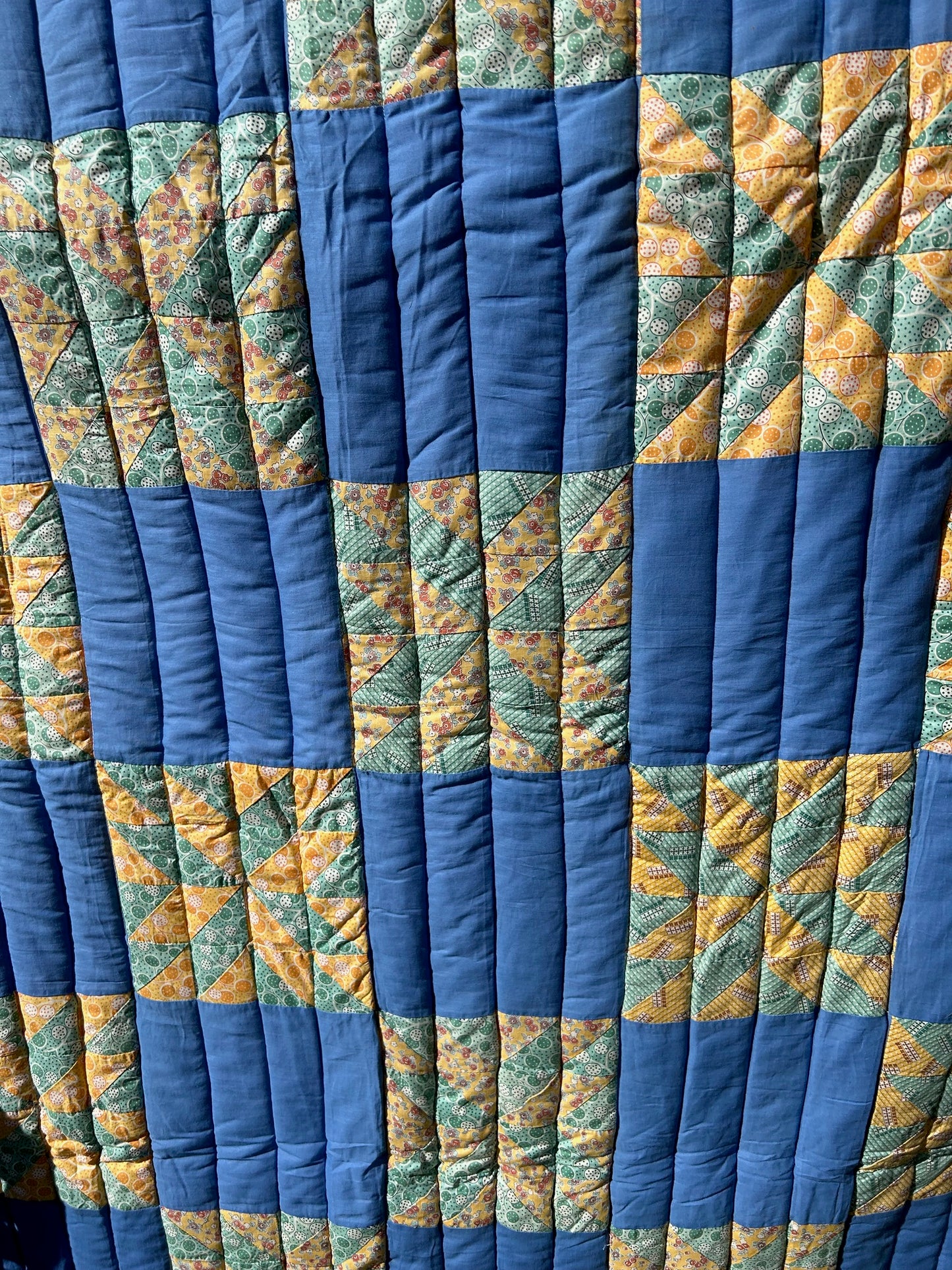 Vintage Quilts - Pinwheel Stars