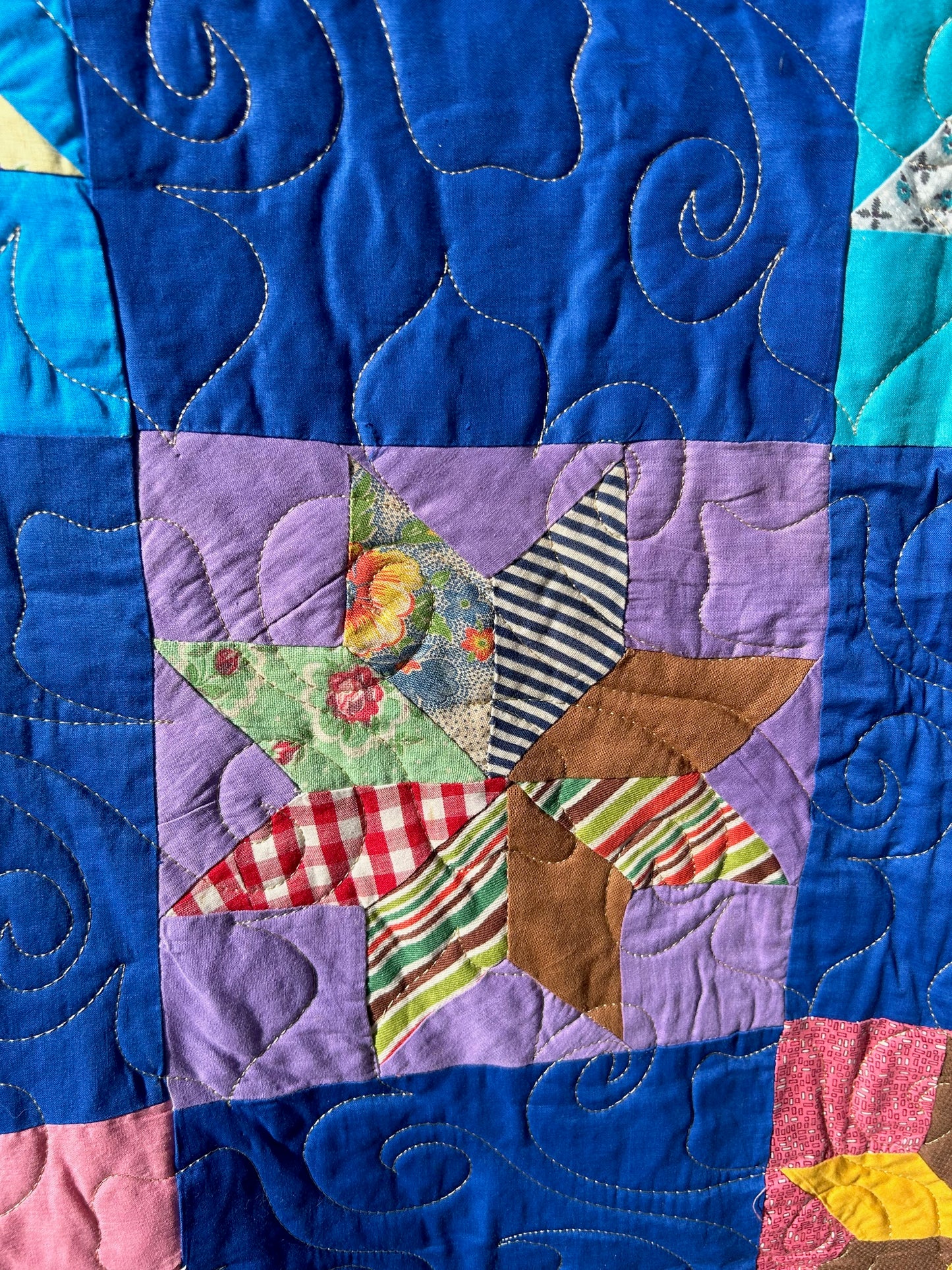 Antique Quilts - Stars and Squares