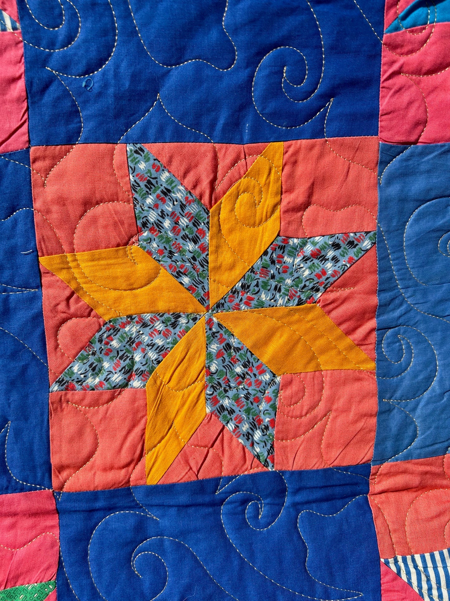 Antique Quilts - Stars and Squares