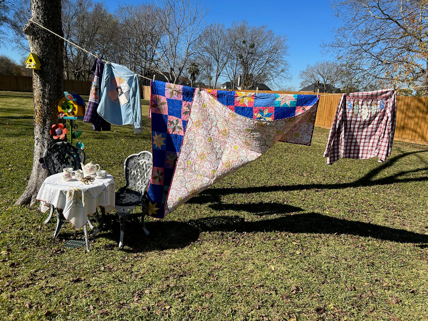 Antique Quilts - Stars and Squares