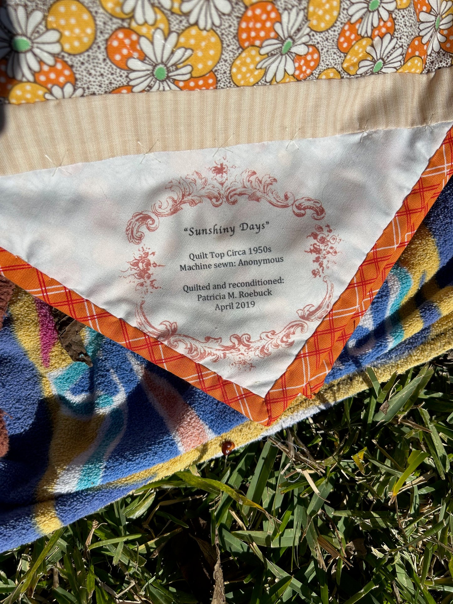 Vintage Quilts - Sunshiny Days