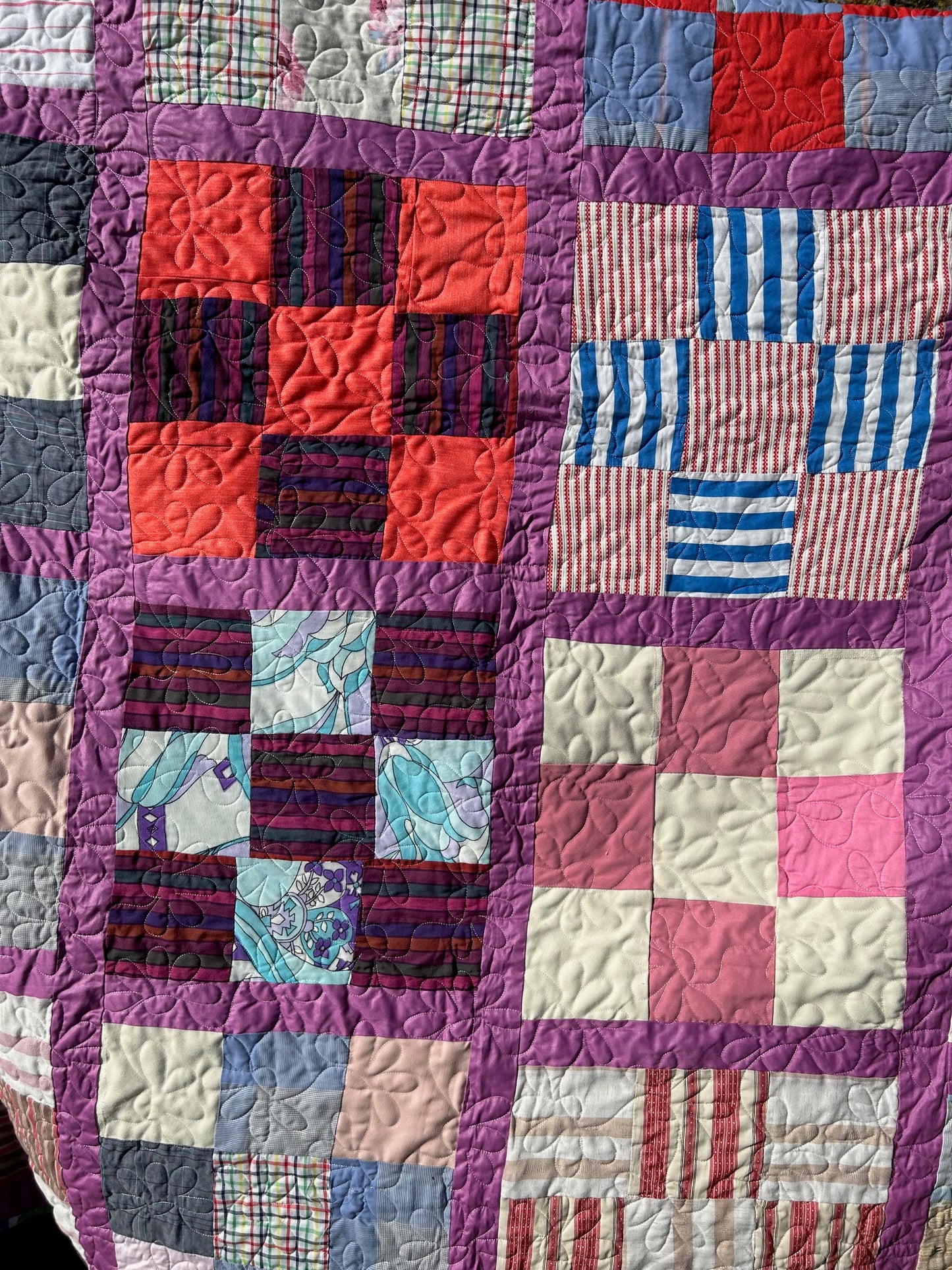 Vintage Quilts - Groovy 9-Patch