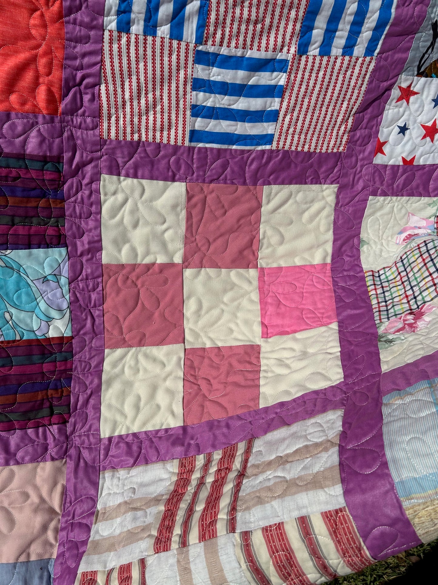 Vintage Quilts - Groovy 9-Patch
