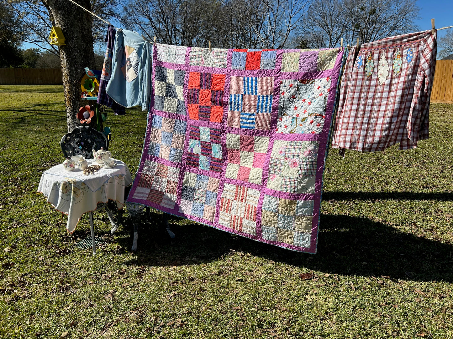 Vintage Quilts - Groovy 9-Patch