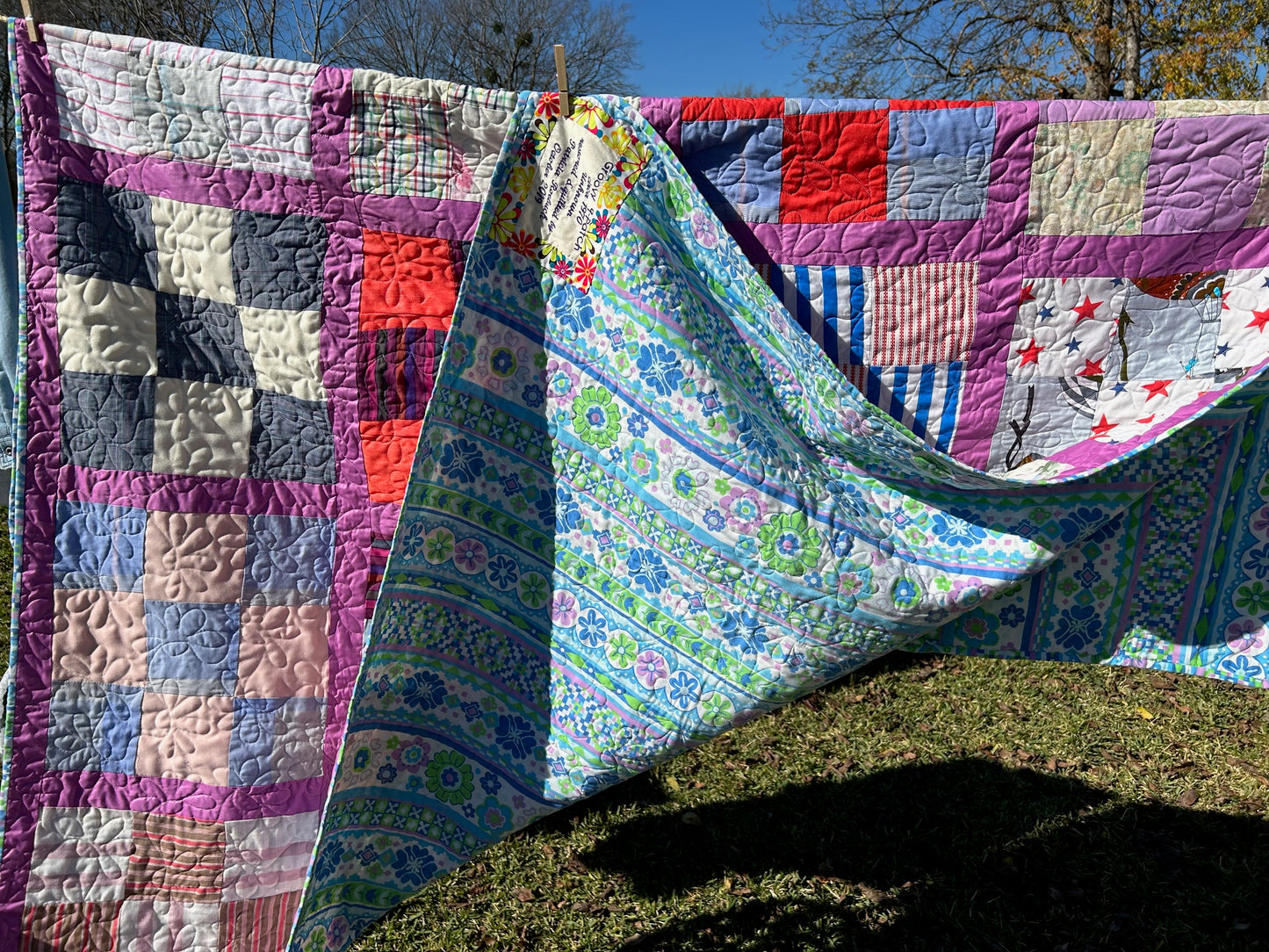 Vintage Quilts - Groovy 9-Patch