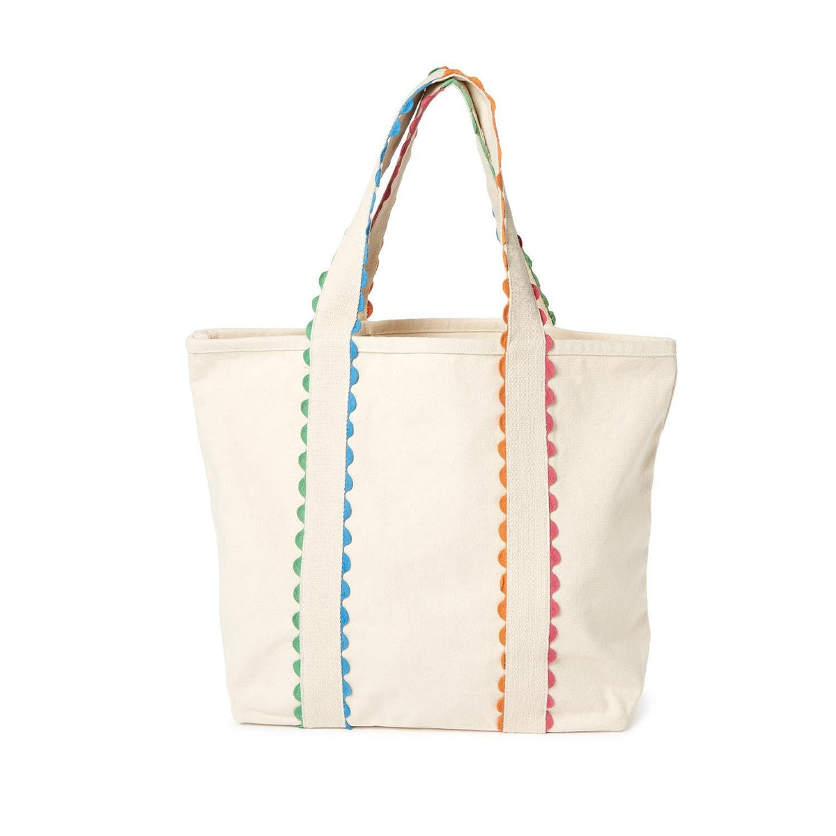 Rainbow Ric Rac Shoulder Tote