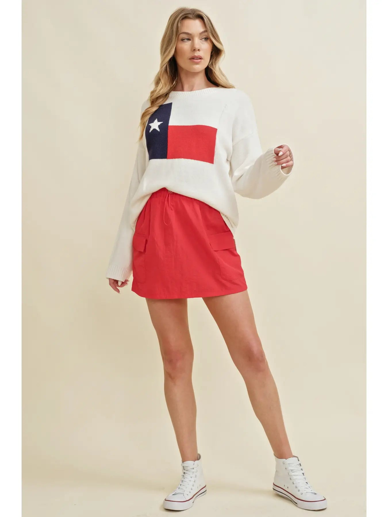 Texas Flag Sweater