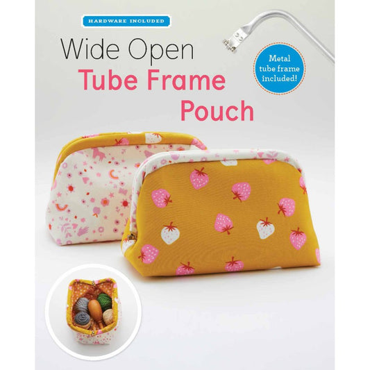 Wide Open Tube Frame Pouch - Zakka Workshop Kit